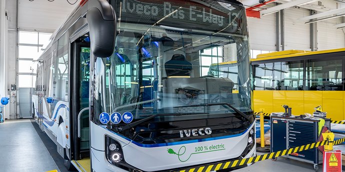 IVECO Bus E-Way im Kundencenter Ulm