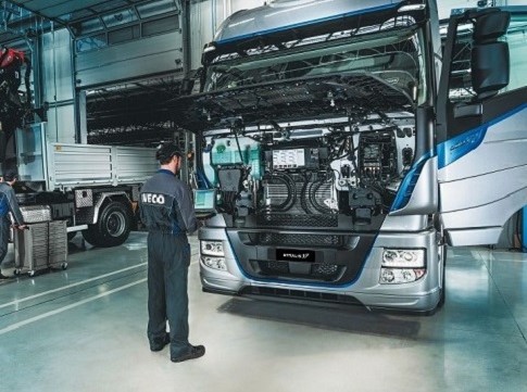 Technische Ausbildung bei IVECO.